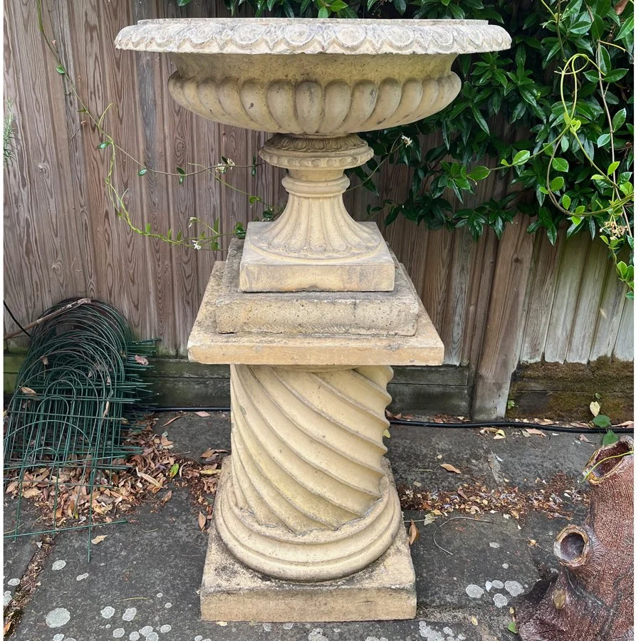 4495 A 19thc Scottish fireclay Tazza on pedestal Web 2.jpg