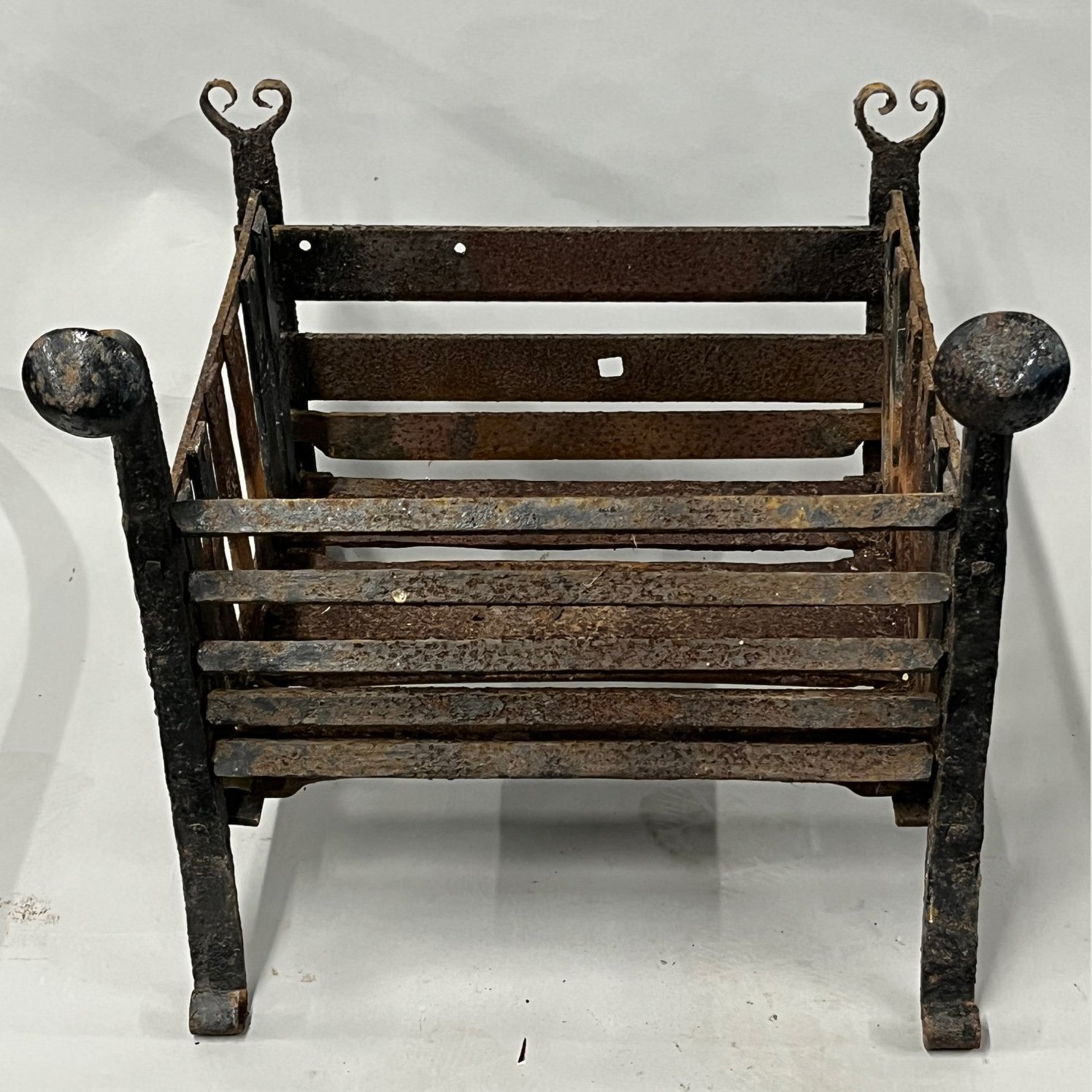4558 19thc wrought iron firegrateA.jpg