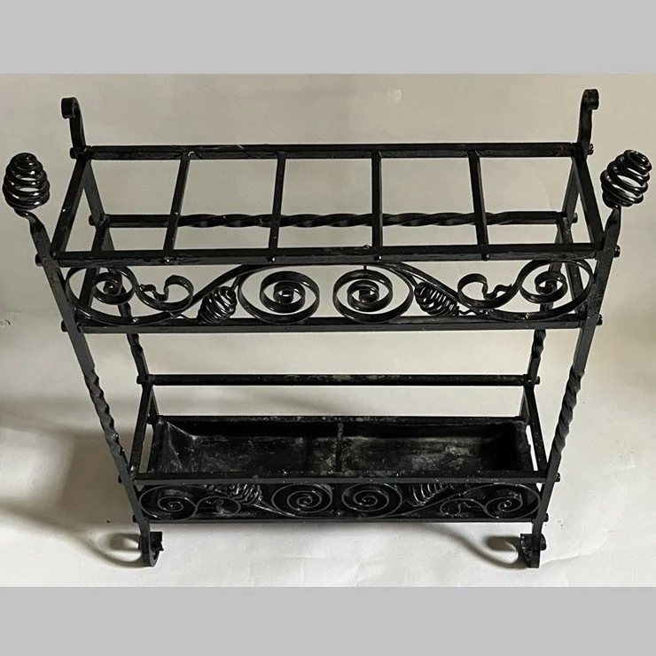 4632A Wrought iron stick stand mid 20thcC.jpg