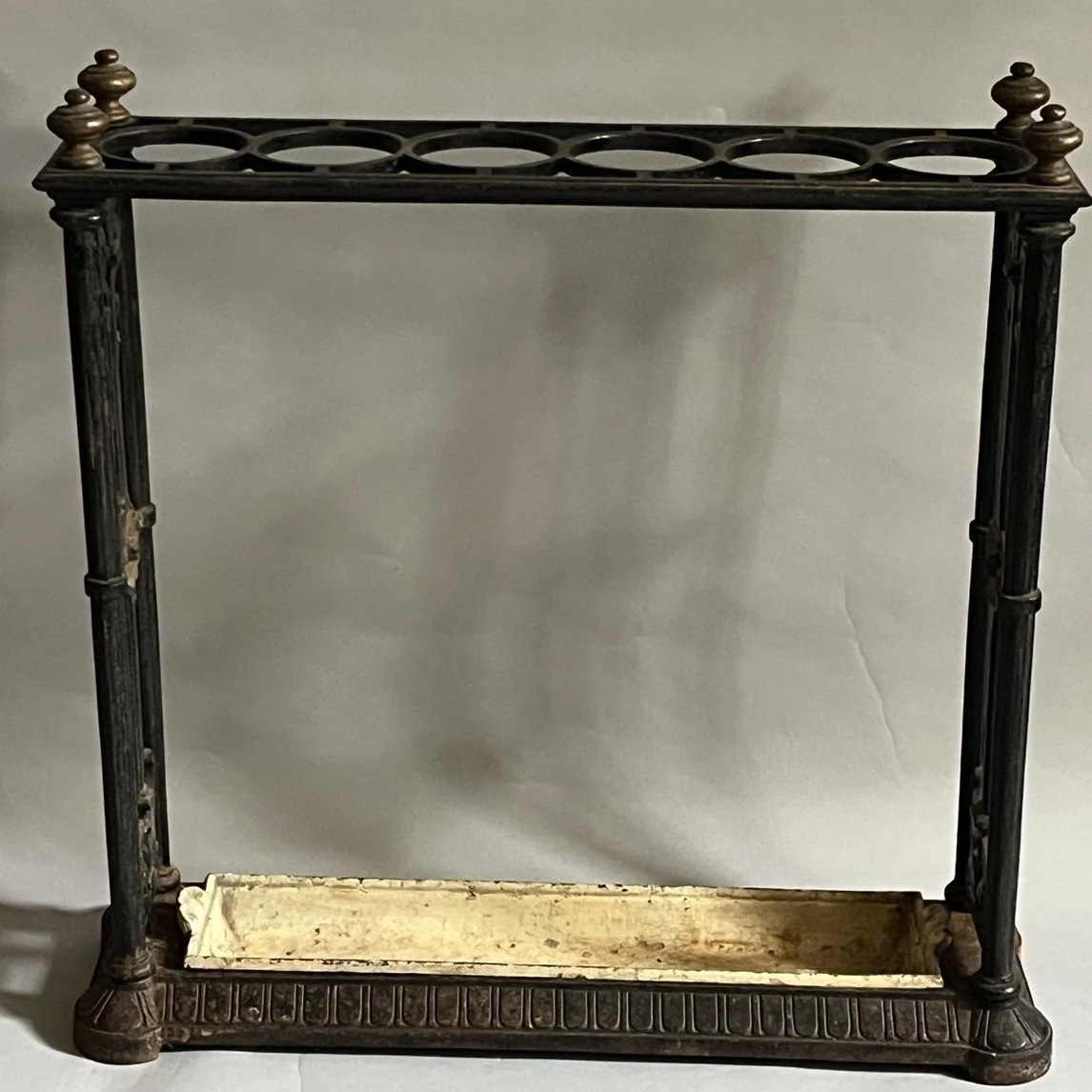 4632B A Late 19thc  cast iron stick stand 1.jpg