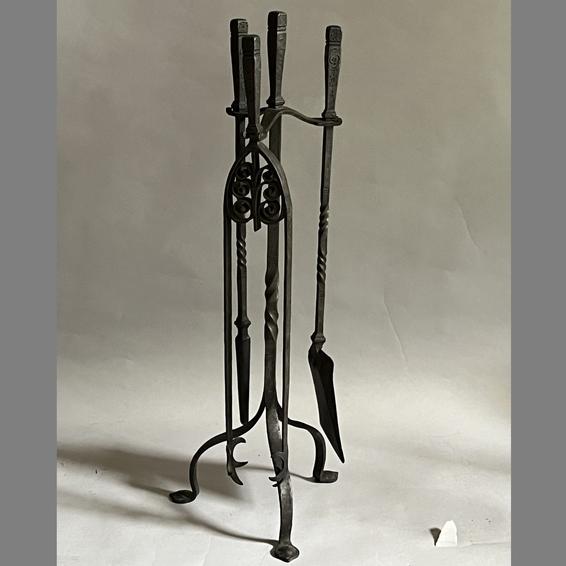 4625 Set of arts & craft firetools & Stand AA.jpg