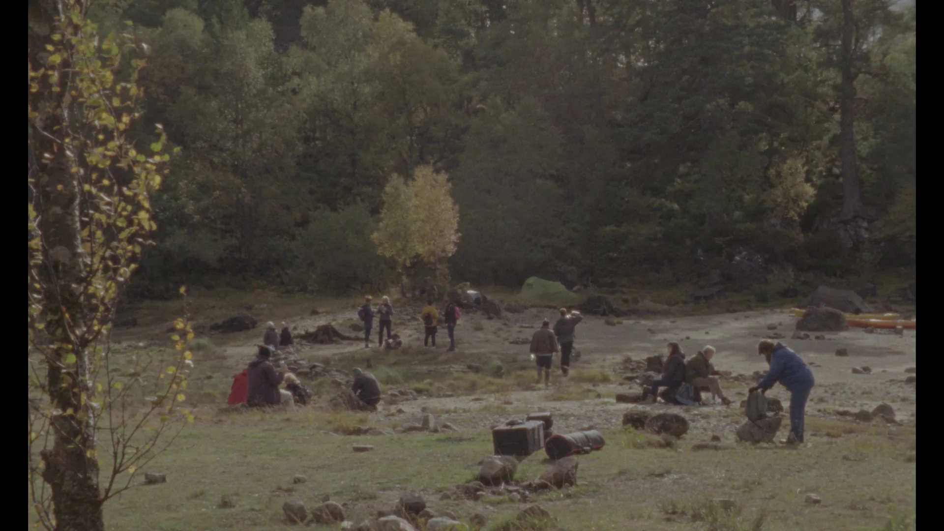 16mm film still from Illuminating Wilderness expedition 2018. EXPLORERS Project Art Works