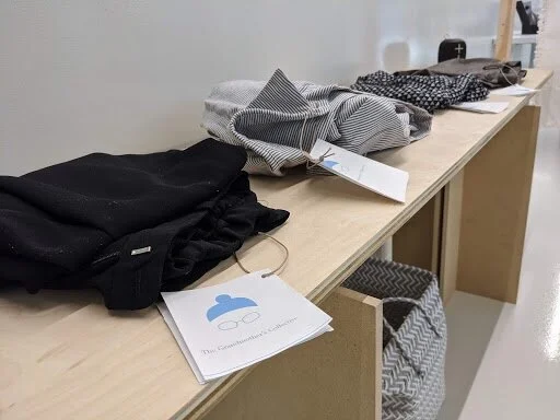 An image of The Grandmothers’ Collective Pop-up store exhibit