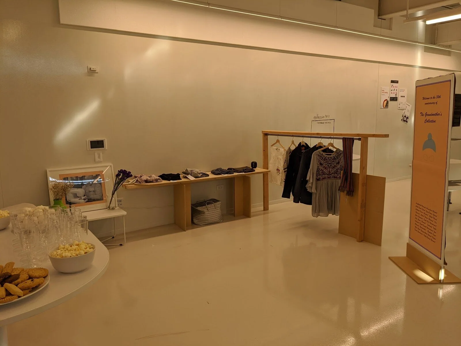 The Grandmothers’ Collective Pop-up Store exhibit at the IIT Institute of Design