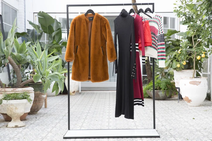 Marble Clothing Rail