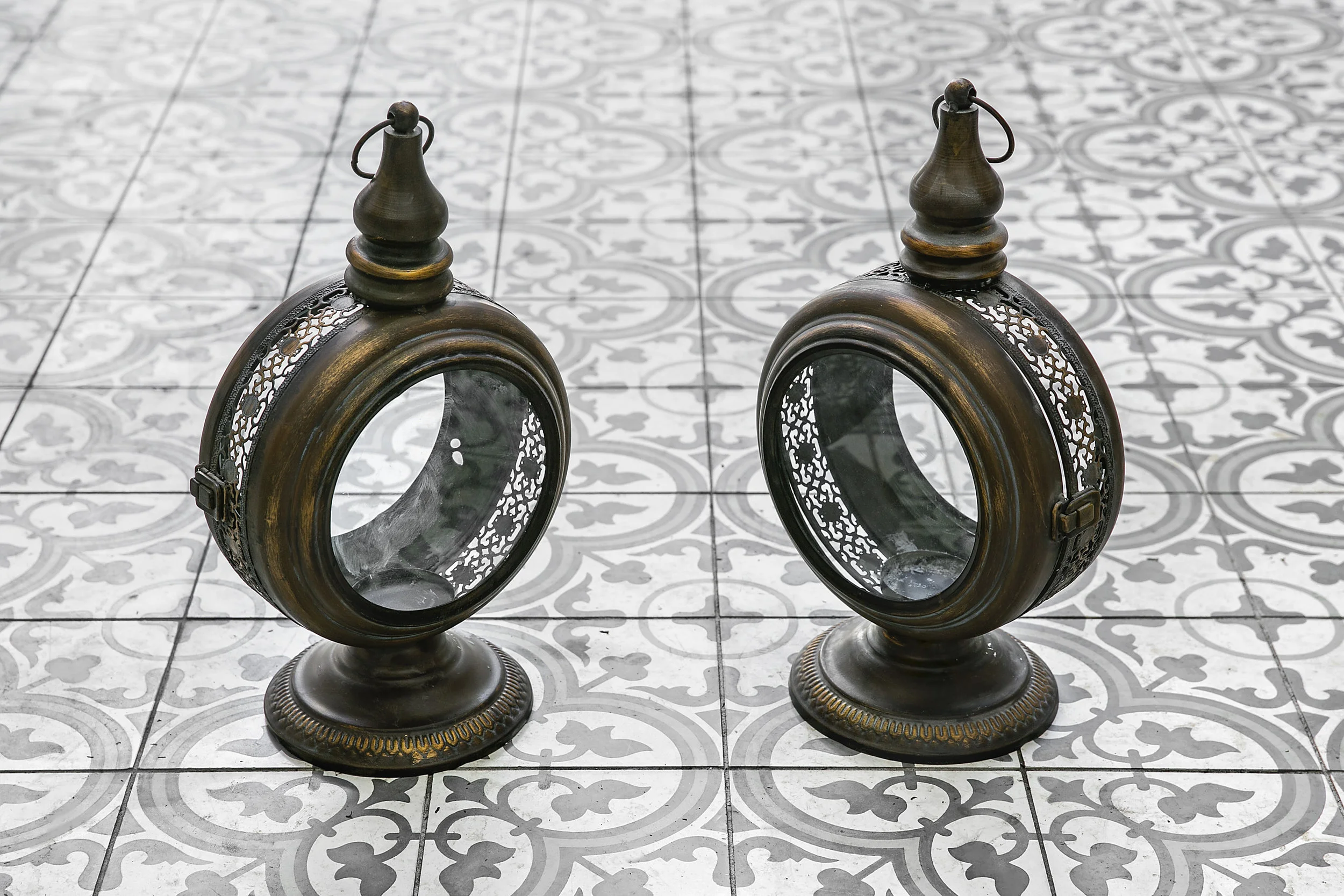 Moroccan Glass Lanterns