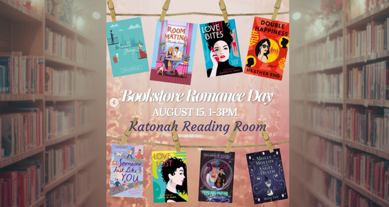 Celebrating Bookstore Romance Day at Katonah Reading Room