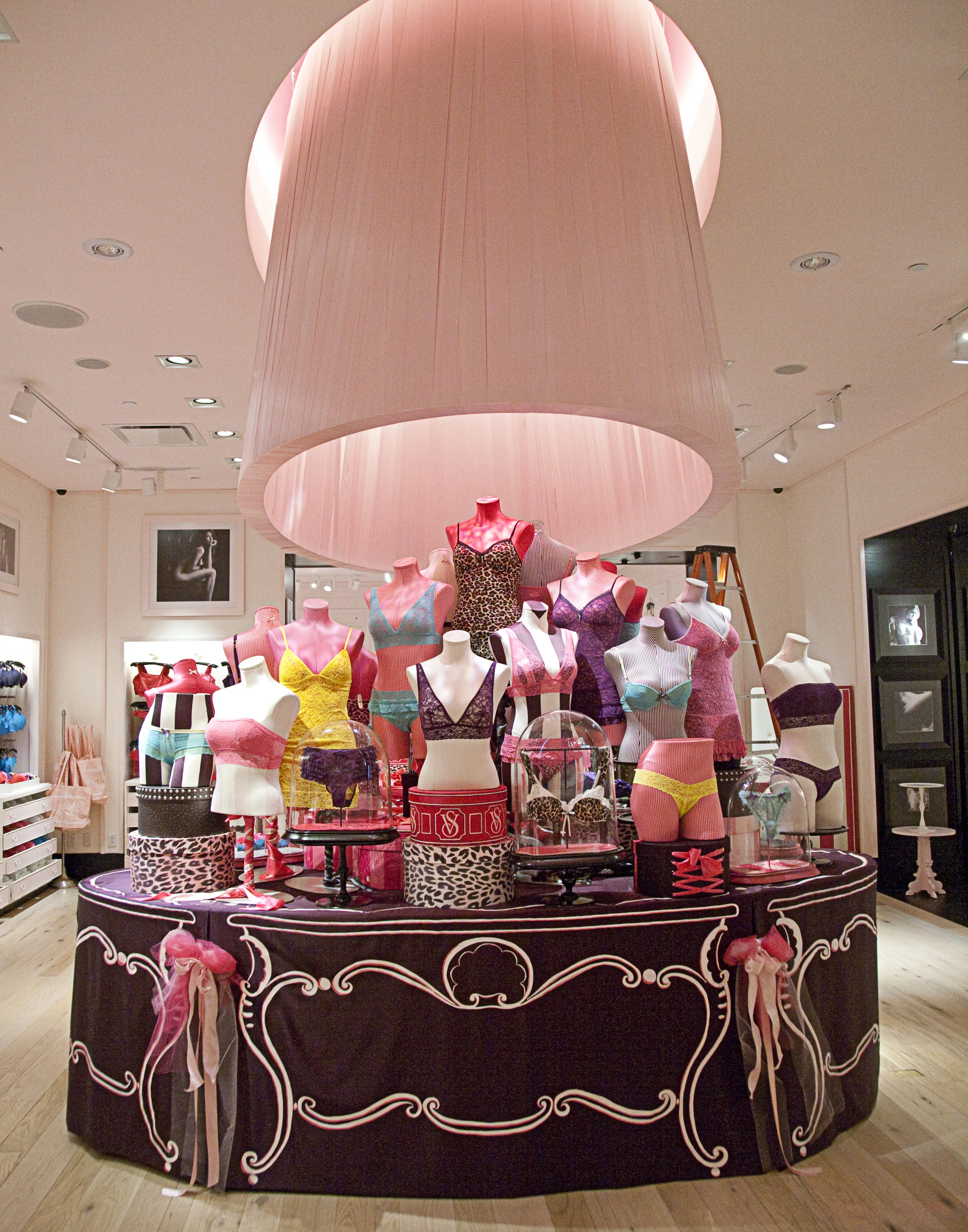 Printed Tablecloth for Victoria's Secret