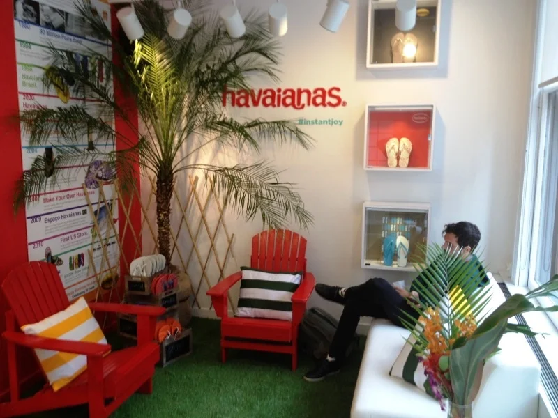 Pillows and Styling for Havaianas