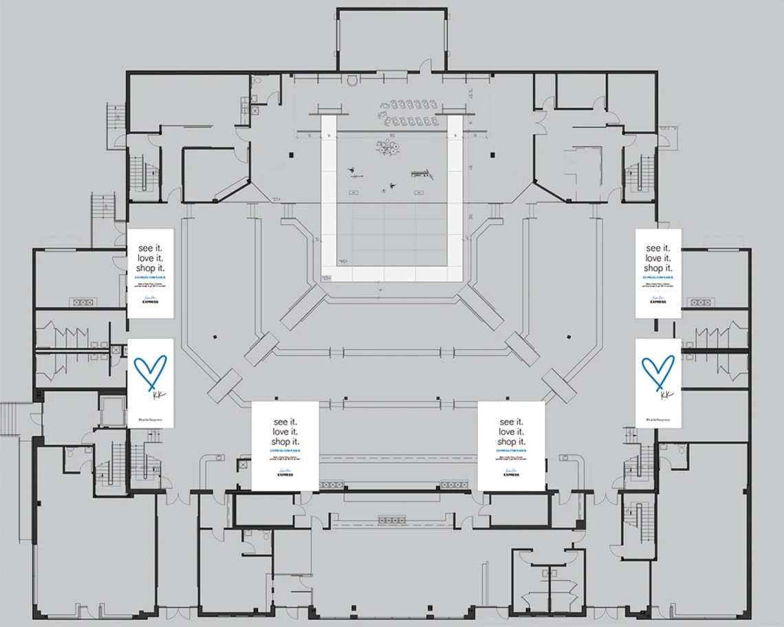Interior Lay-out, Early Concept