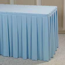Boxed Pleat Tablecloth