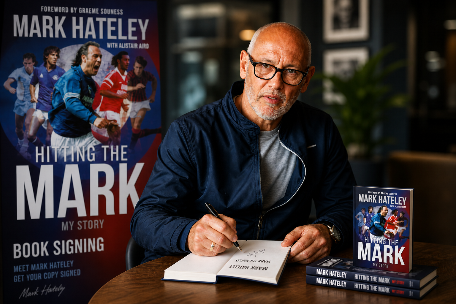 Mark Hateley after dinner speaker Scotland corporate events, fundraisers, prizegivings and private functions
