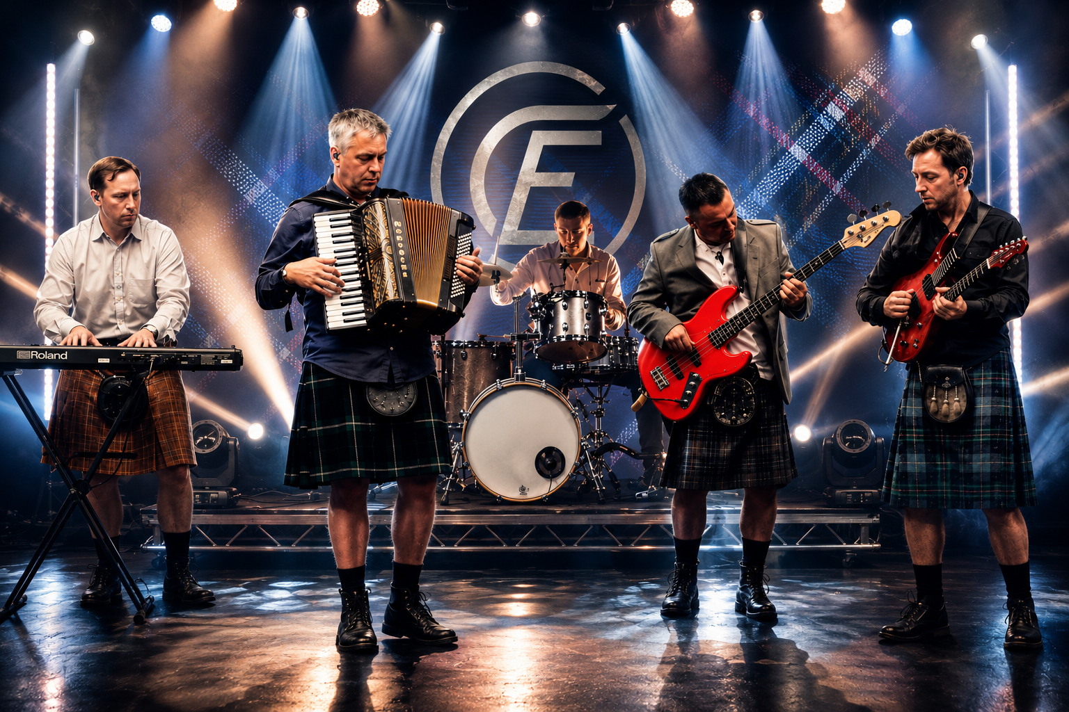Cutting Edge wedding and function band from Dundee Scotland