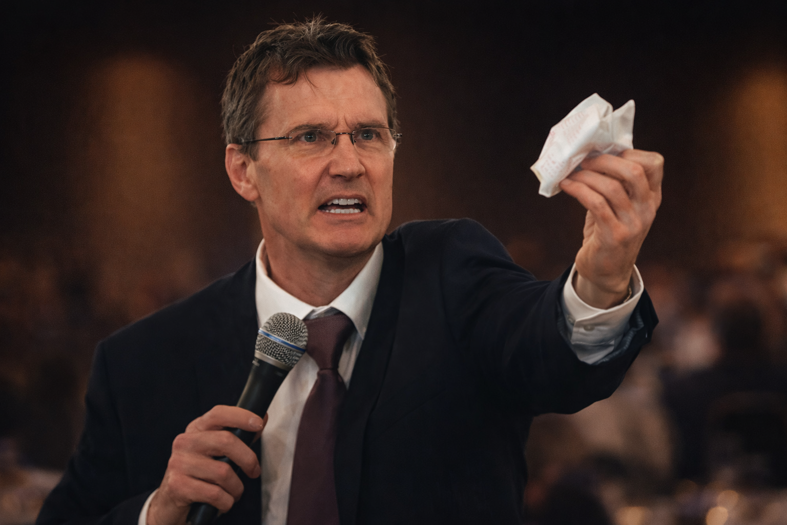 John Gahagan after dinner speaker Scotland corporate events, fundraisers, prizegivings and private functions