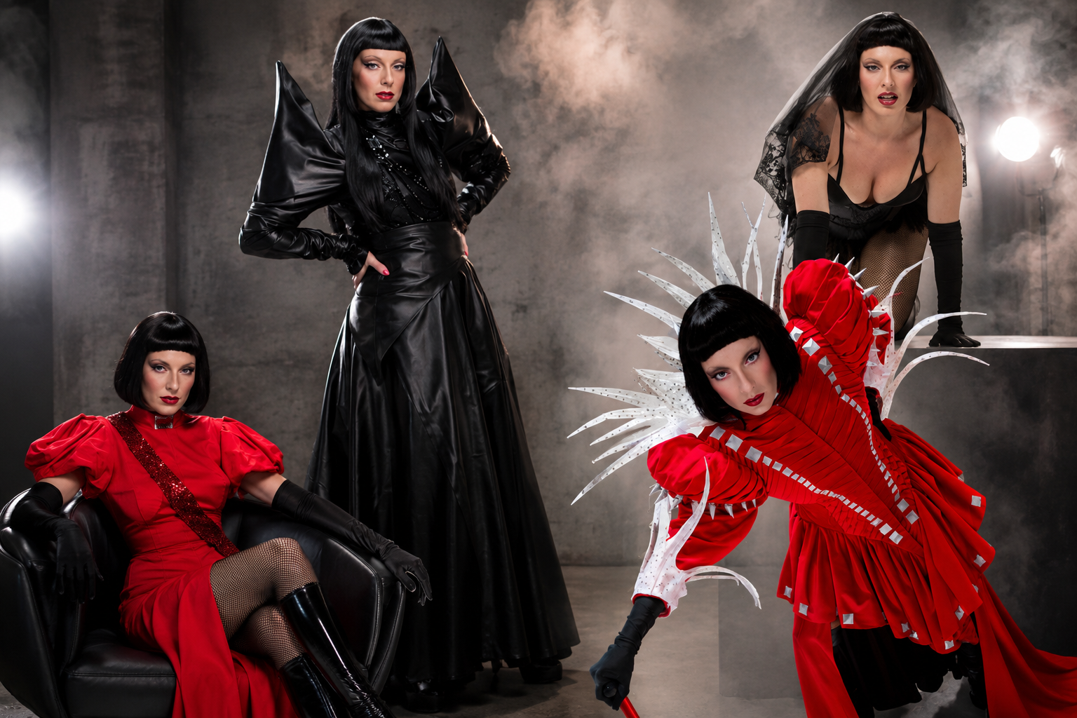Donna Maria as Lady Gaga various costume changes