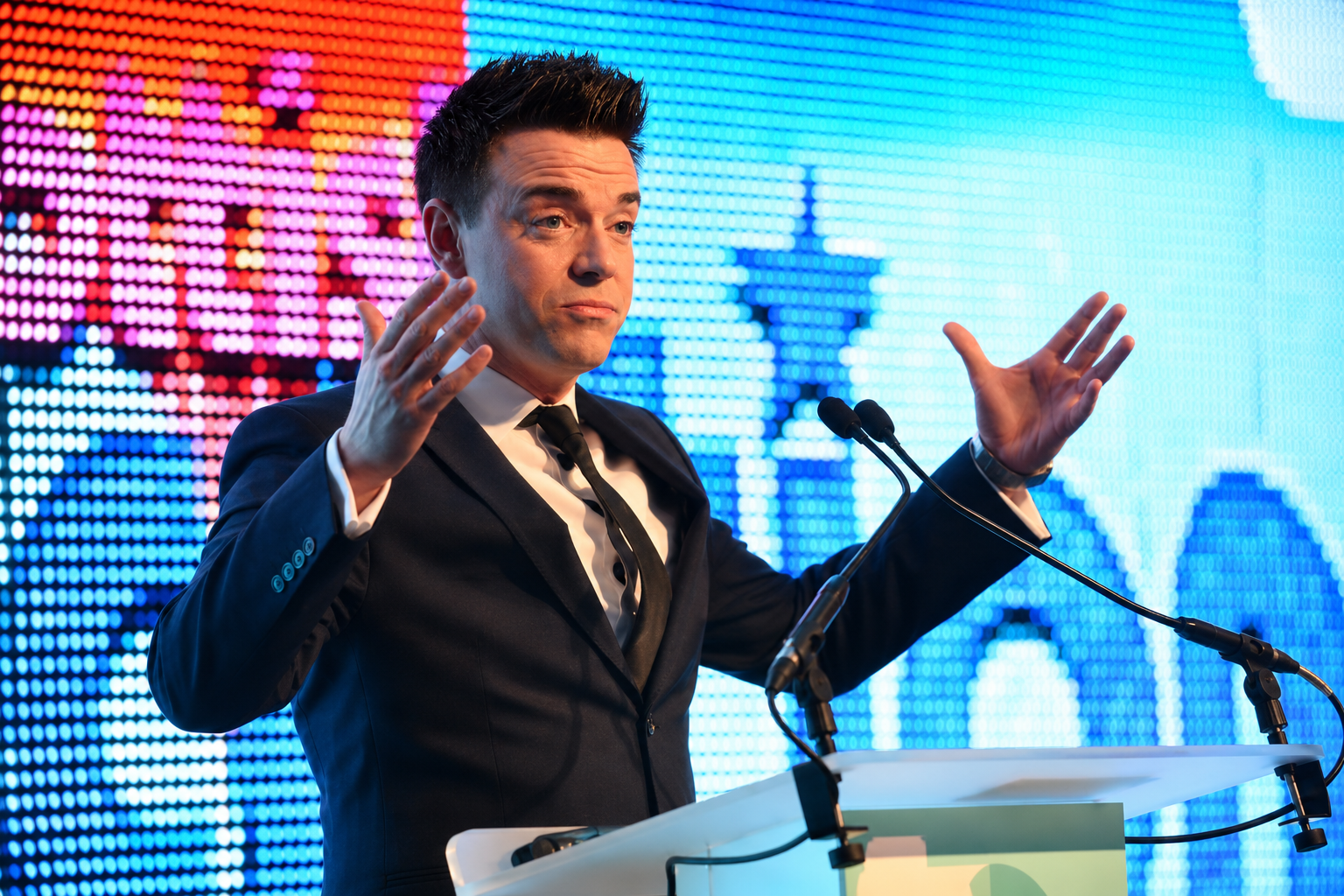 Des Clarke TV Radio Presenter After Dinner Speaker