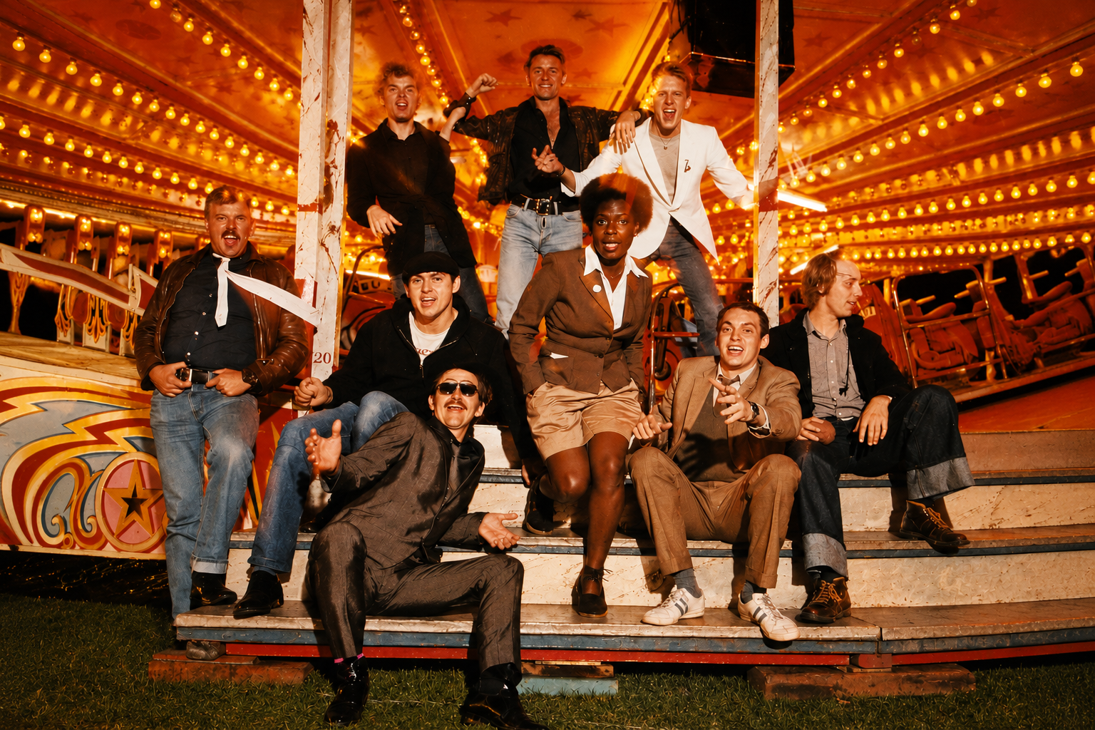 Darts 1970s hit recording artists at the fairground