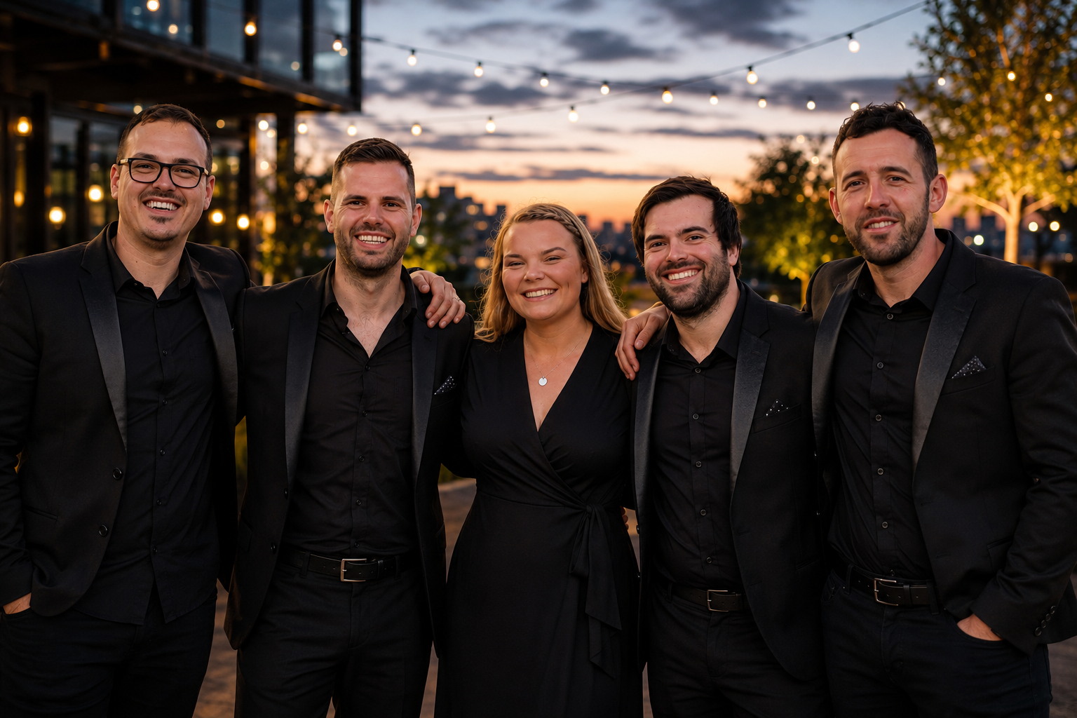 Diamond Skies wedding function band from Scotland