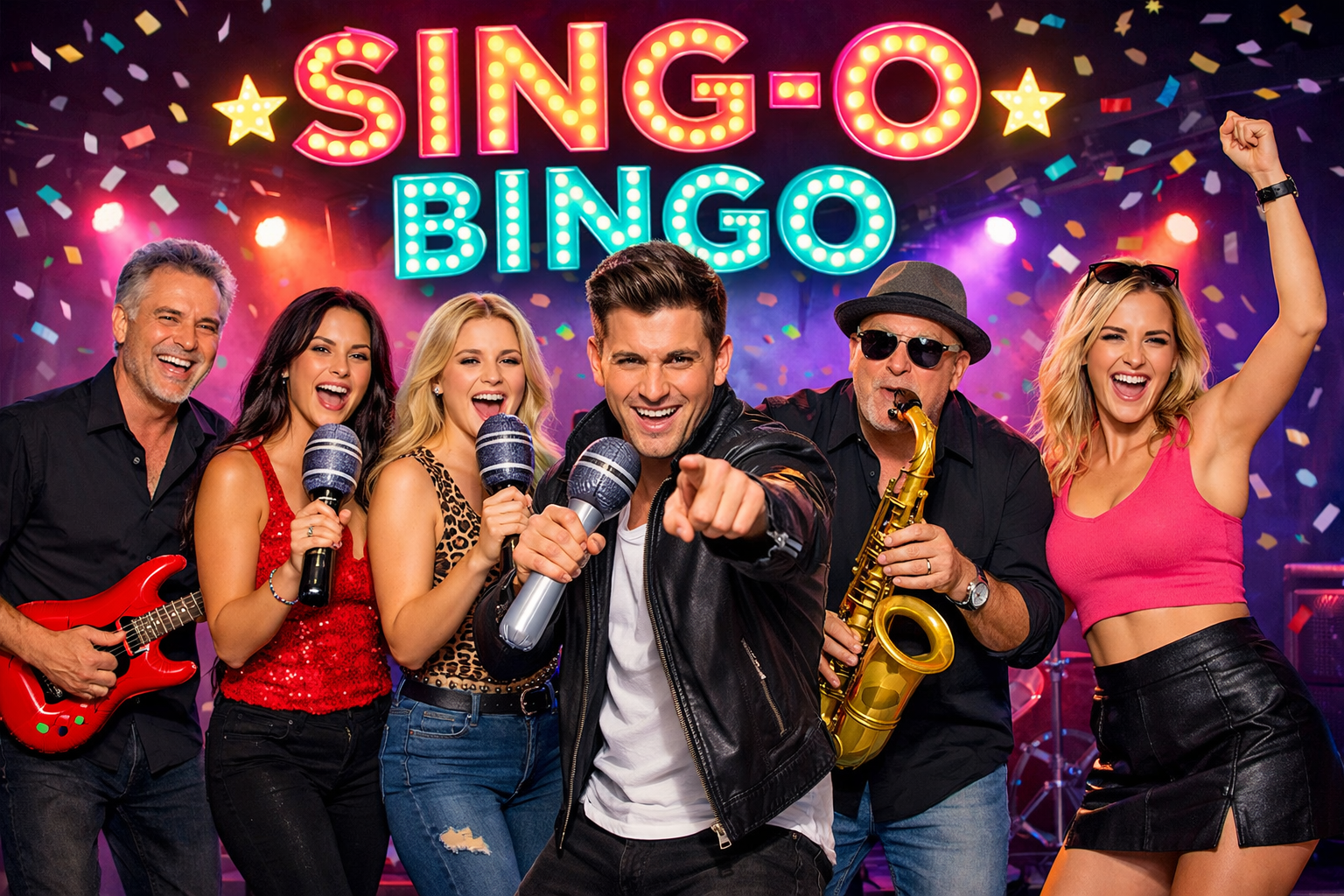 Sing-O Bingo Show Scotland Boogie Bonkers Bingo
