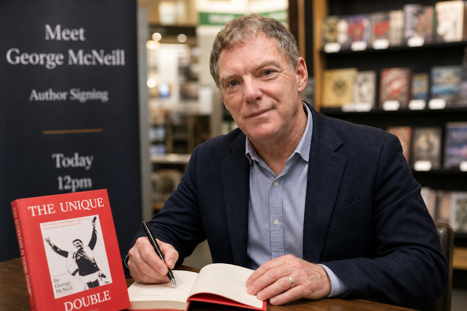 George McNeill after dinner speaker Scotland corporate events, fundraisers, prizegivings and private functions