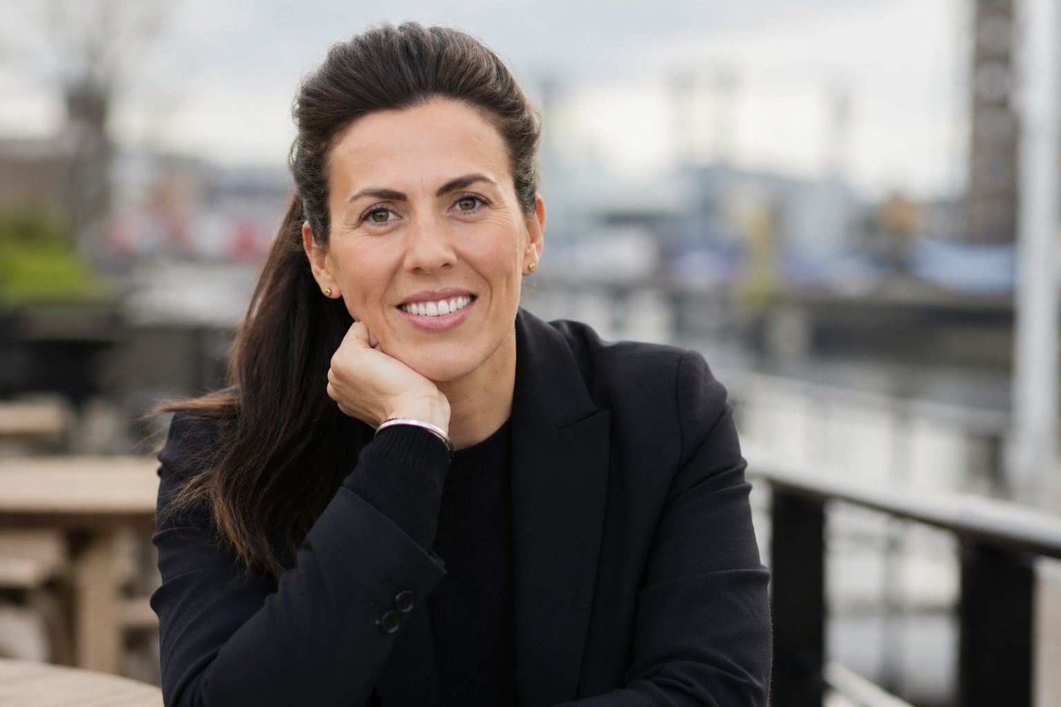 Leanne Crighton Scottish international footballer and media pundit in Glasgow