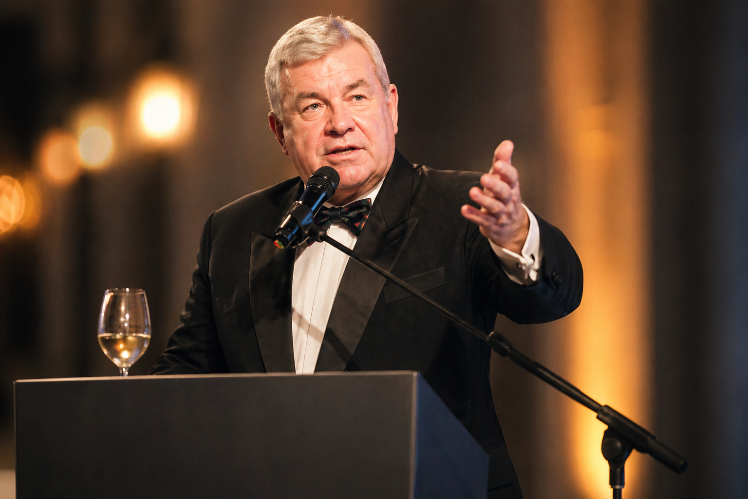 Peter C. Brown after dinner speaker Scotland corporate events, fundraisers, prizegivings and private functions