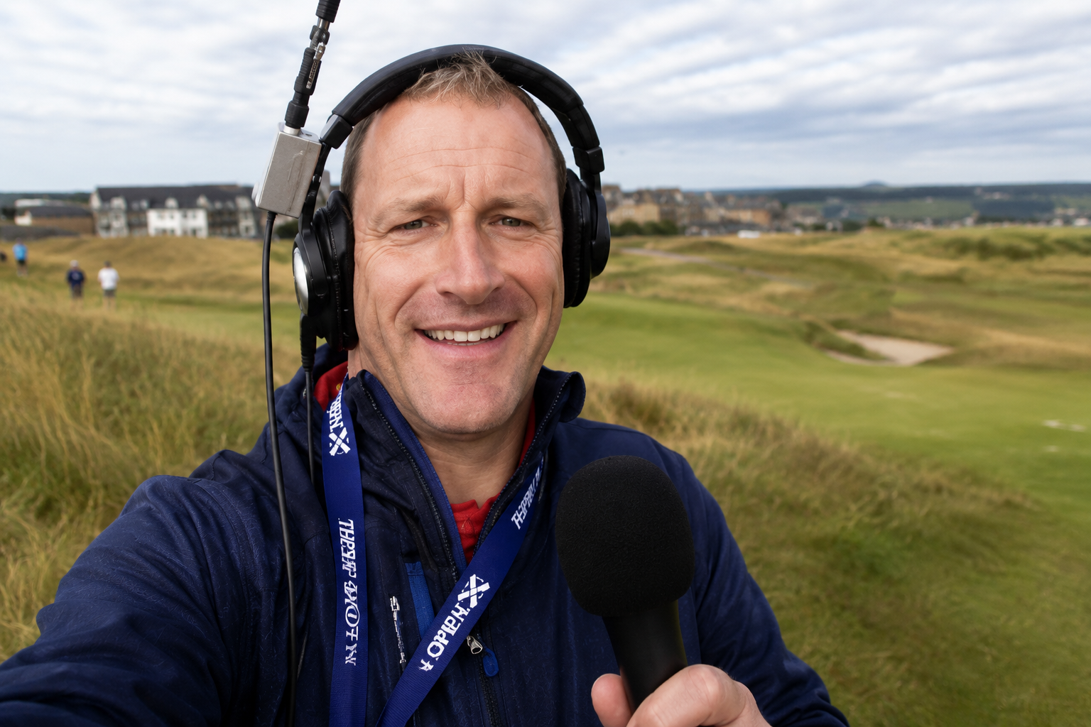 Alan Tait Scottish Golfer Commentating