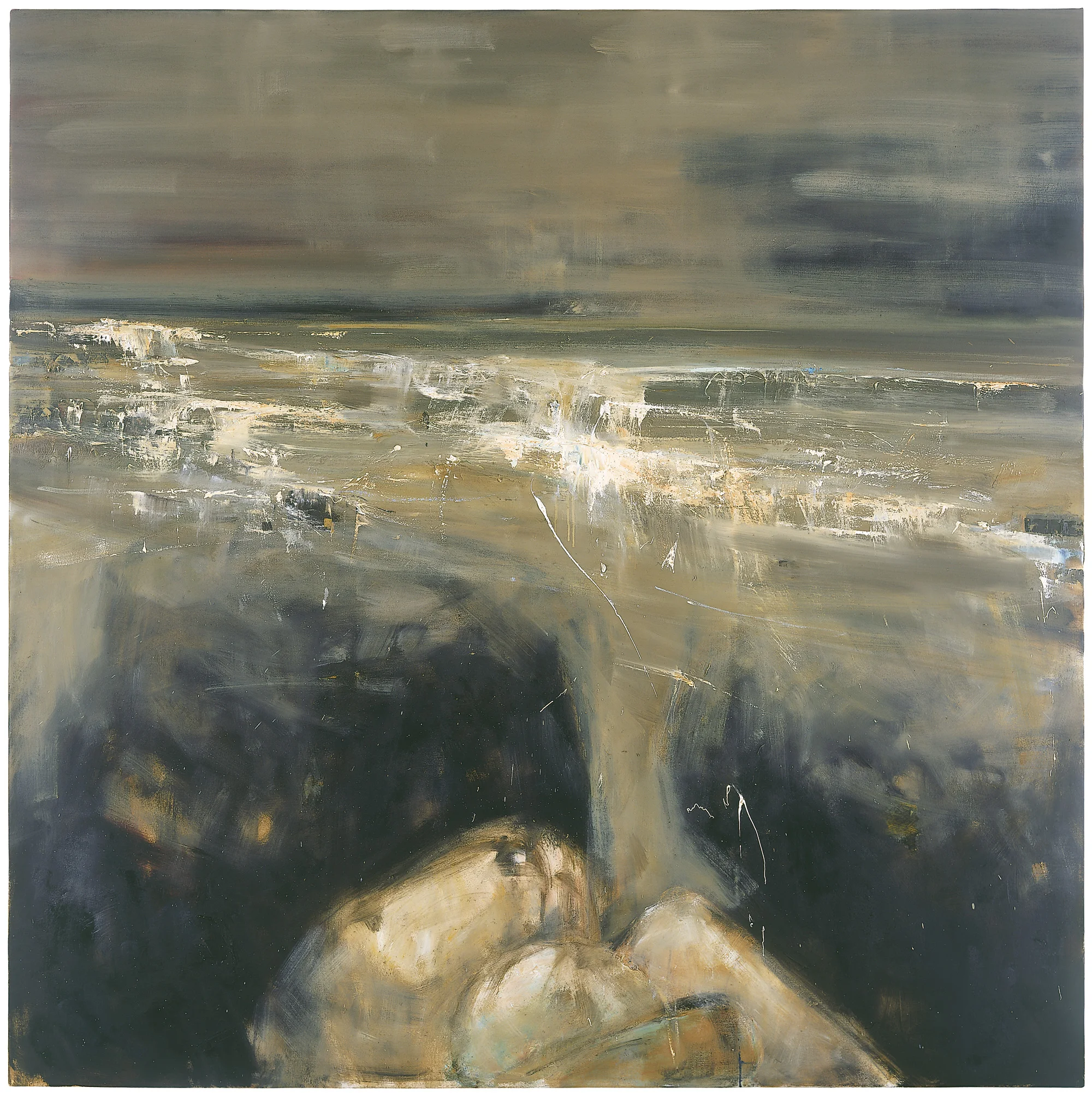 The Cape. Oil on Canvas. 182 x 182cm. Sold
