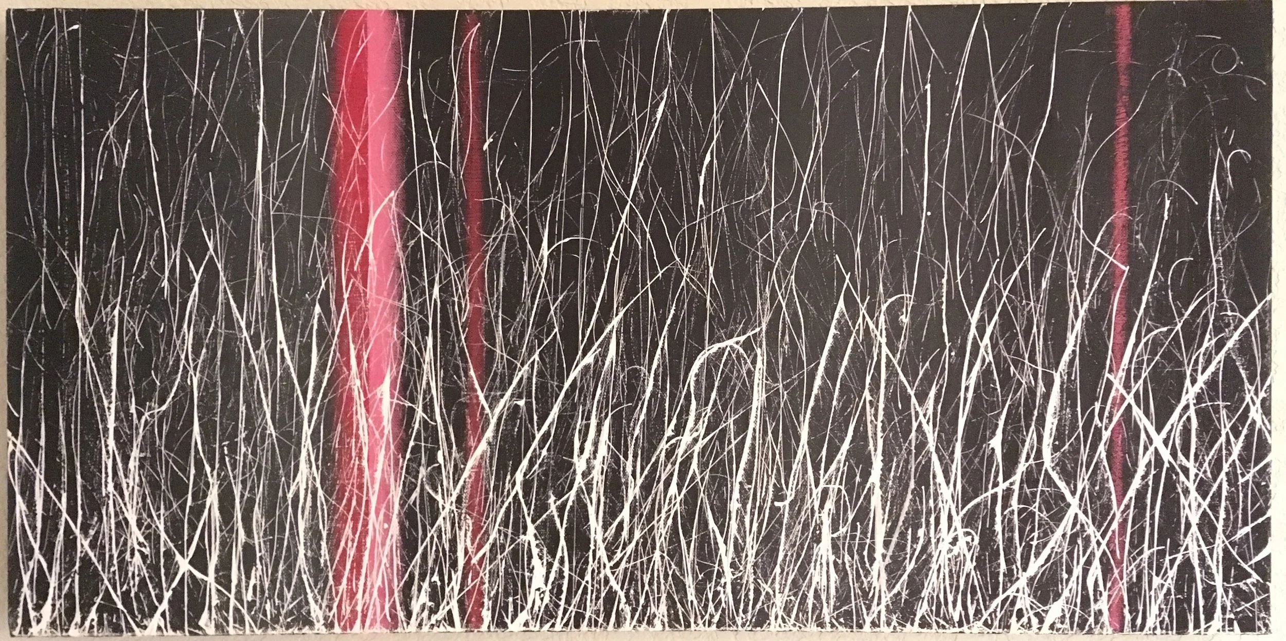PT004: Mixed Acrylic and single strand of hair