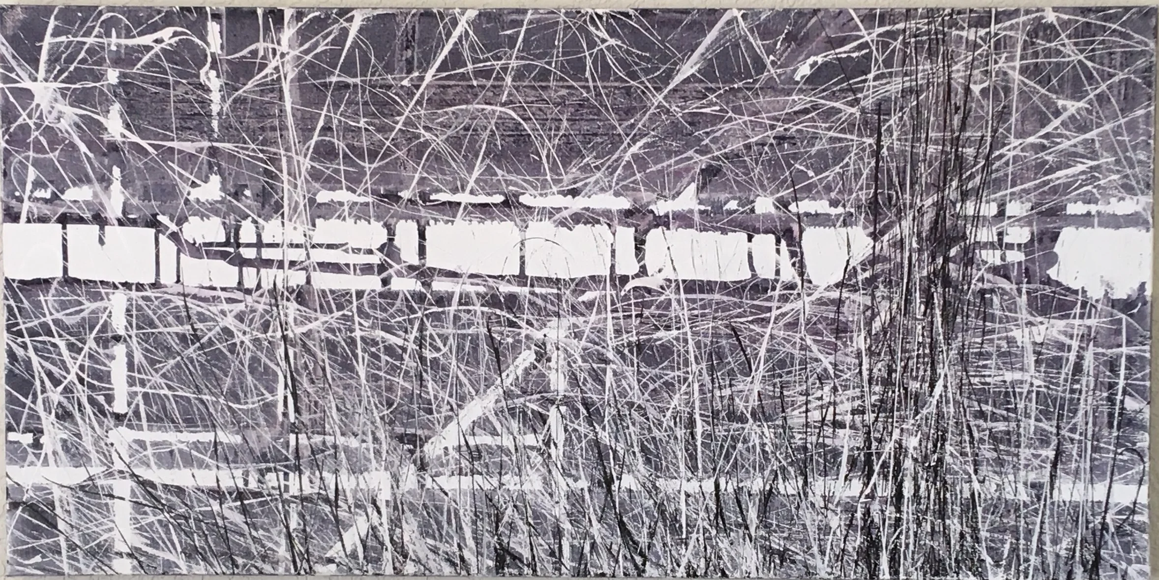 PT002: Mixed Acrylic and single strand of hair