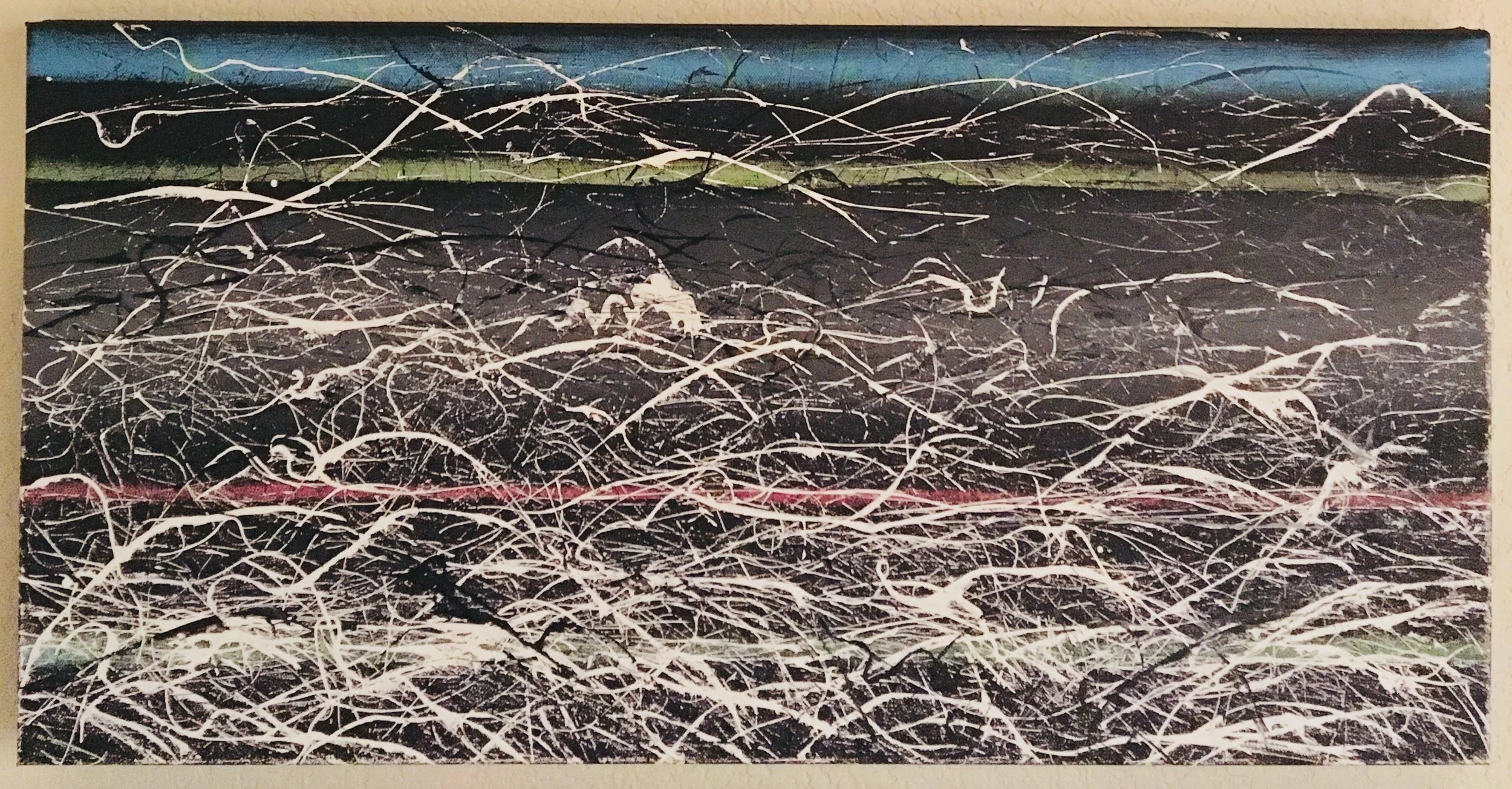 PT005: Mixed Acrylic and single strand of hair