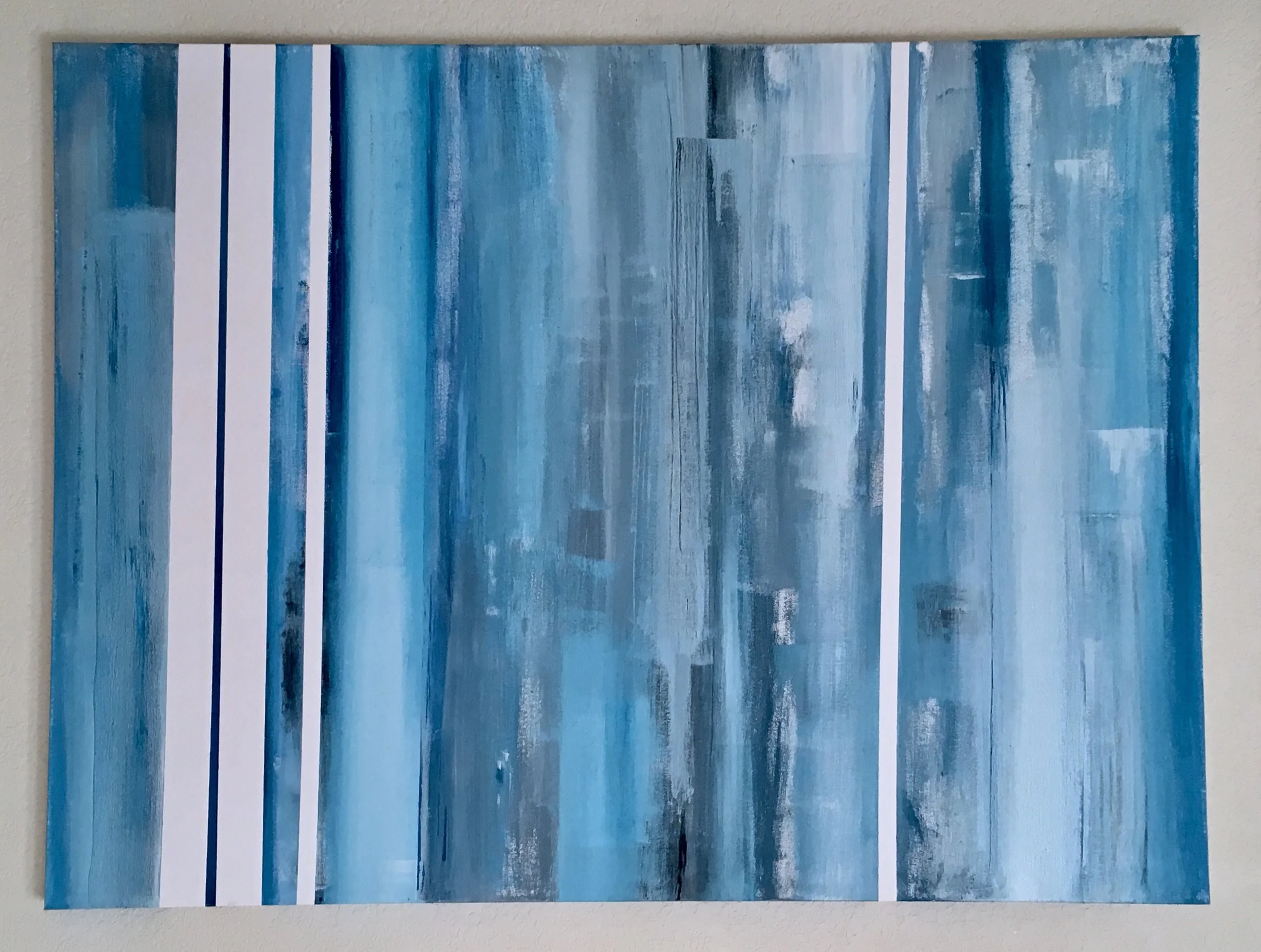 Pacifica: 36”x48” Mixed Acrylic and Oil.