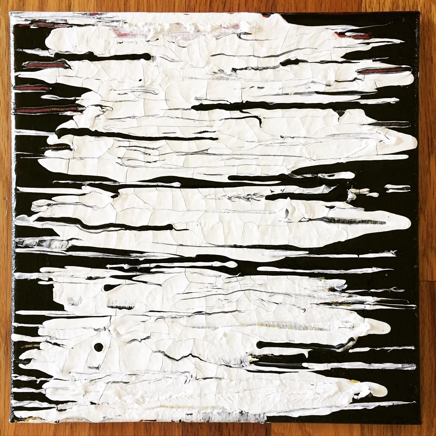 Venom: 10x10” Mixed Acrylic.