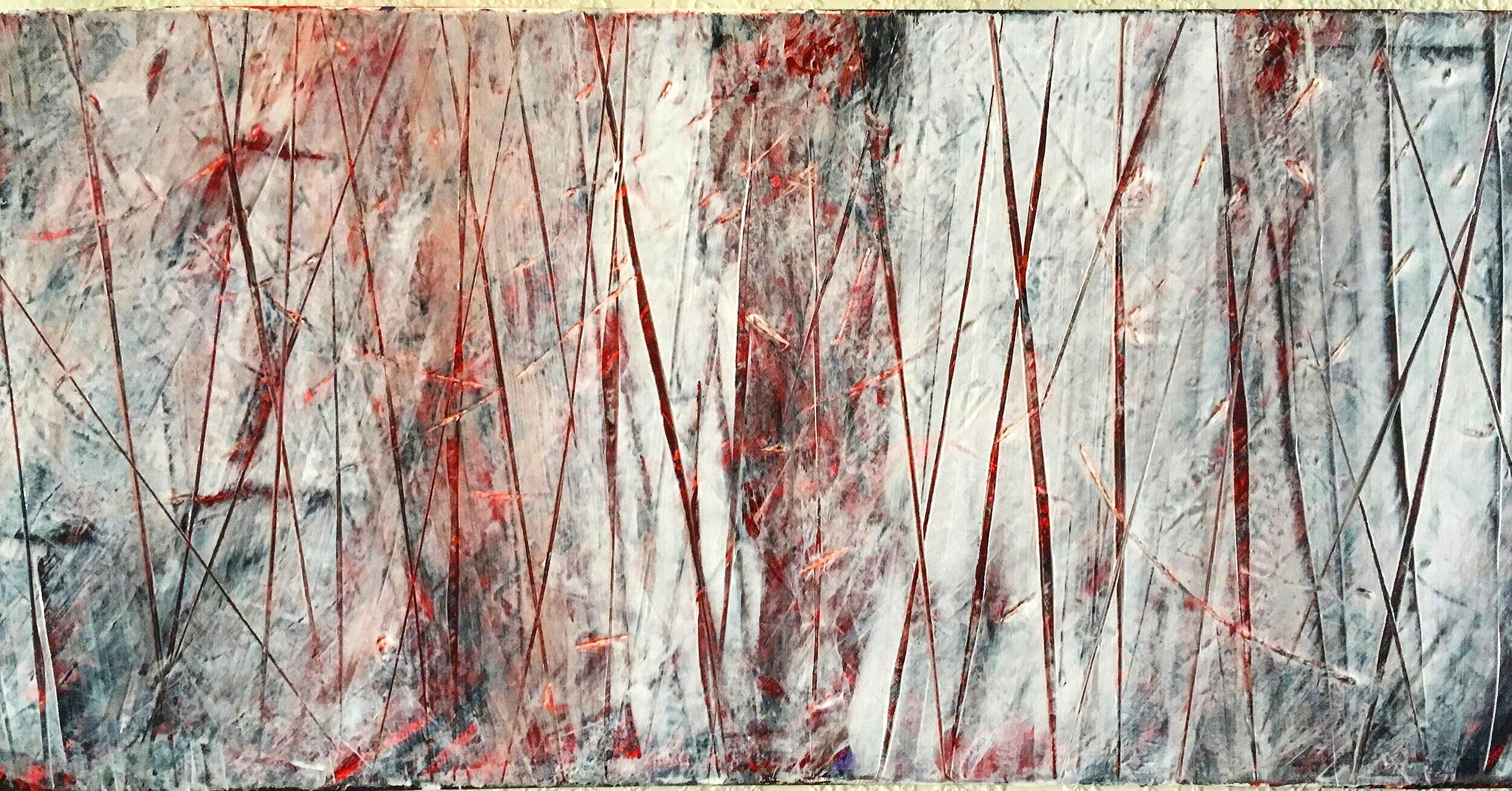 Grassland: 15x30” Mixed Acrylic and Oil.