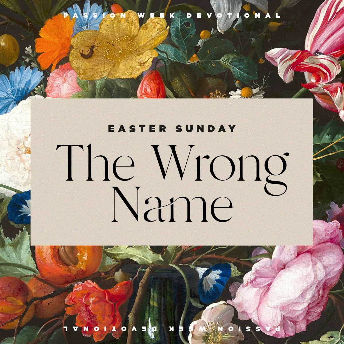 Easter Sunday: The Wrong Name