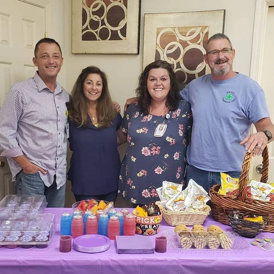 Wow!! Our amazing team of recovery counselors and therapists at ICGH Lincolnton!!! Celebrating Recovery Month with participants! PURPLE IS THE COLOR. TOGETHER WE ARE STRONGER. Call today 828-322-5915 to learn more!!