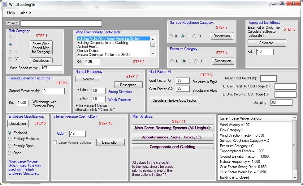 WindLoads - 16 Free Download — Archon Engineering, PC