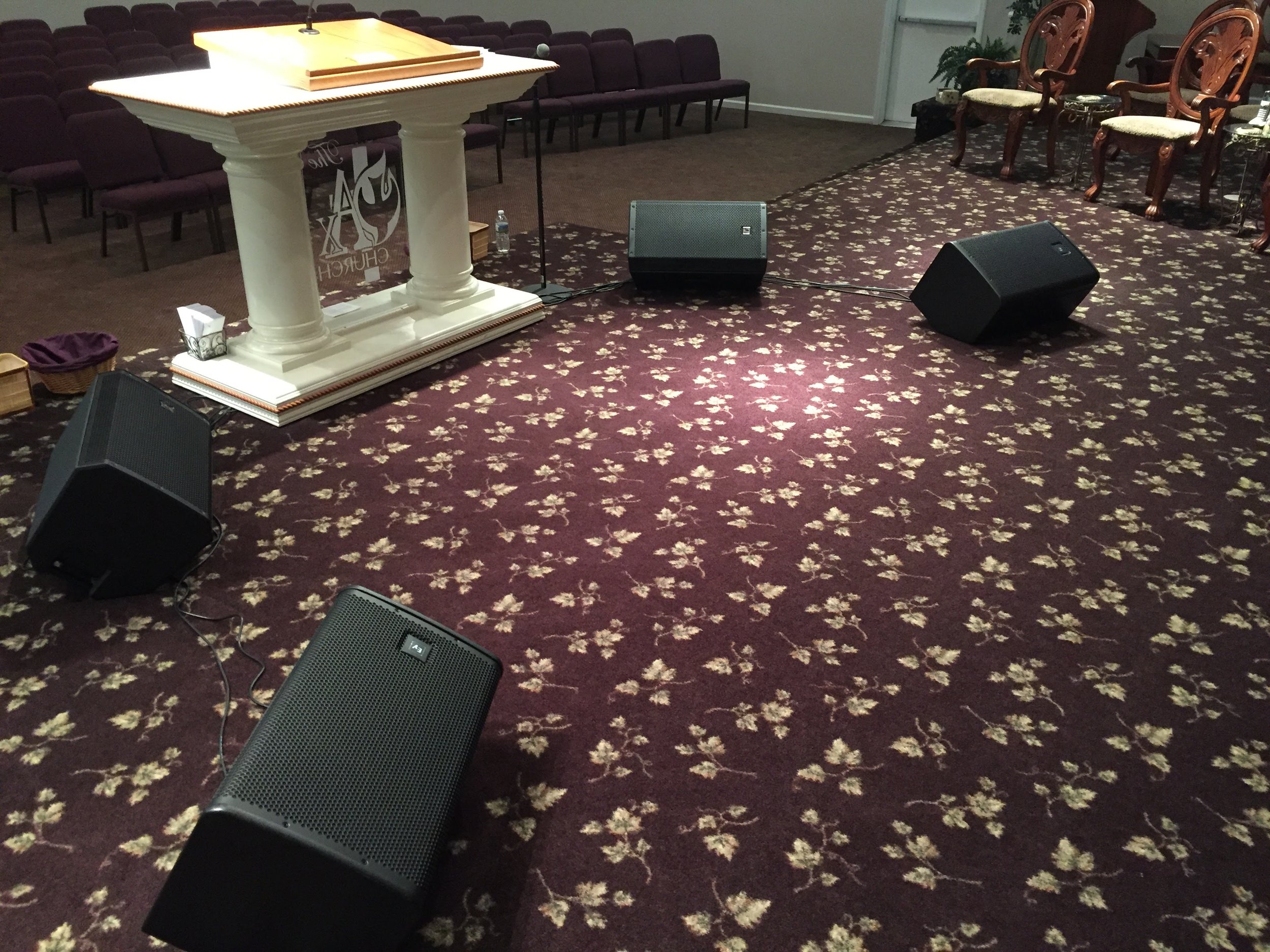 New Vocal and Pulpit Monitors