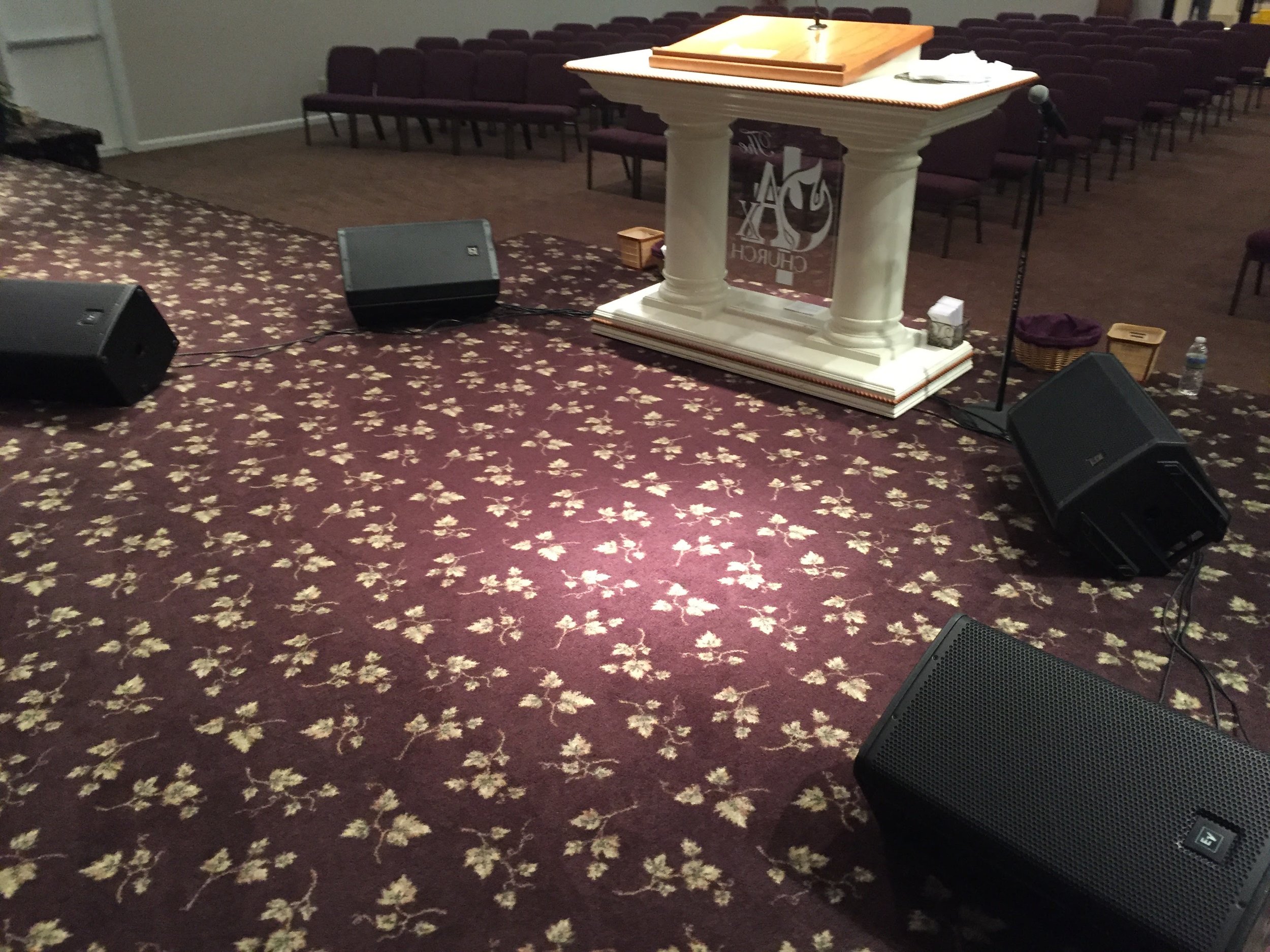 New Vocal and Pulpit Monitors