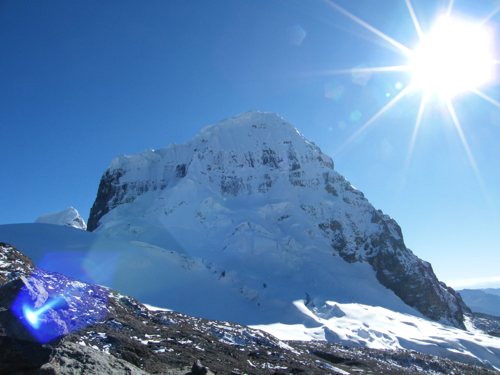 Nevado Trapecio Cordillera, Huayhuash Peru