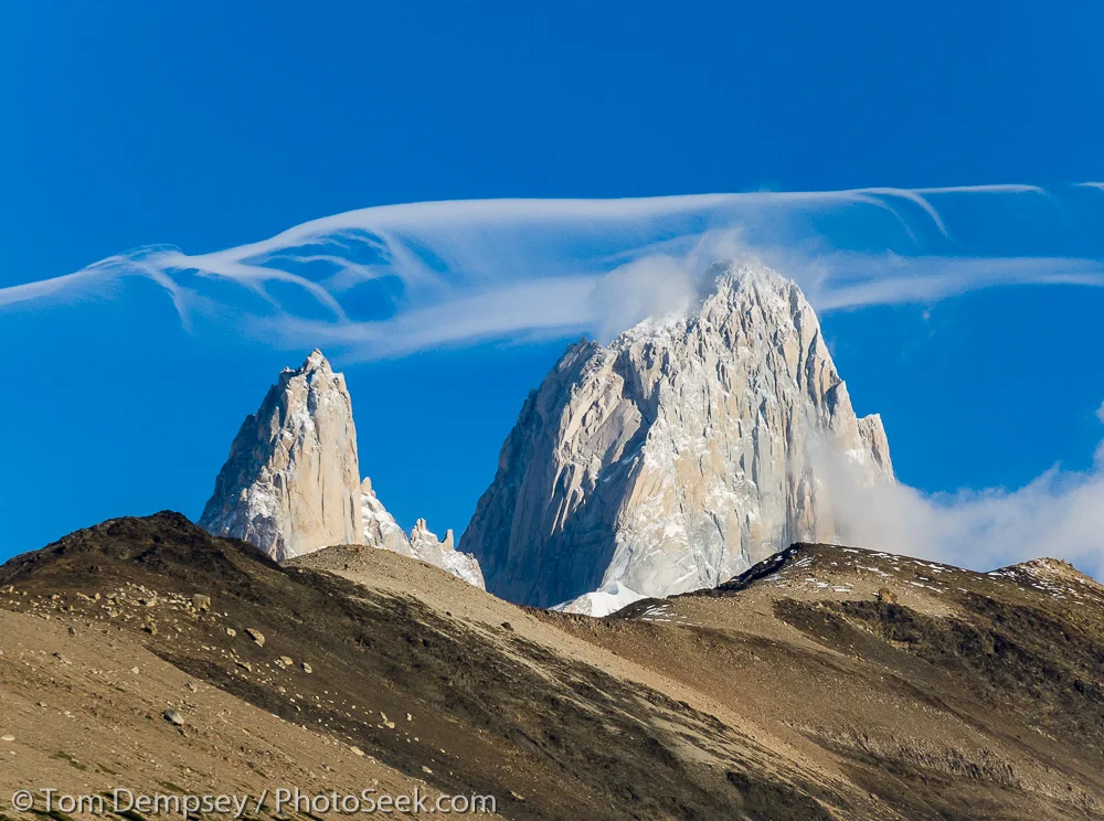 Overlook of Mount Fitz Roy, Argentinian Patagonia. Photography by NP's traveler, Tom Dempsey.