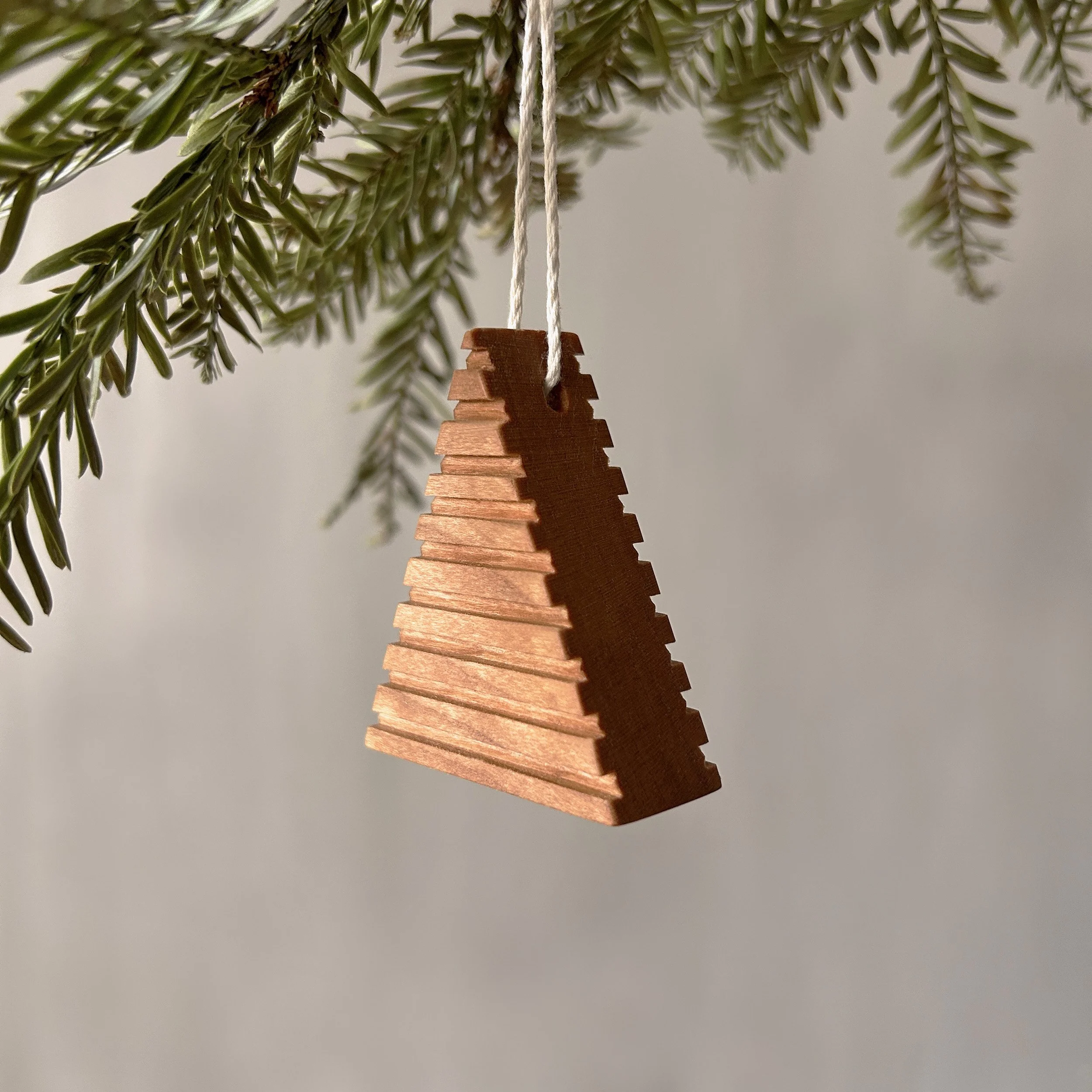 Wood Tree Ornament