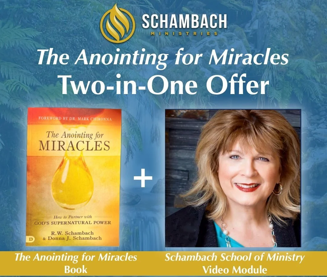 Anointing for Miracles Book & School of Ministry Module