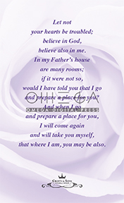 Prayer Card Back