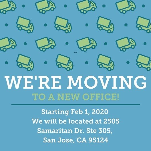 I&rsquo;m so excited to announce that I will be the owner of an acupuncture clinic in San Jose. Beginning February 1st, 2020, we will be located near Good Samaritan Hospital in a medical complex. #moving #newyearnewclinic #2020goals #excited #acupunc