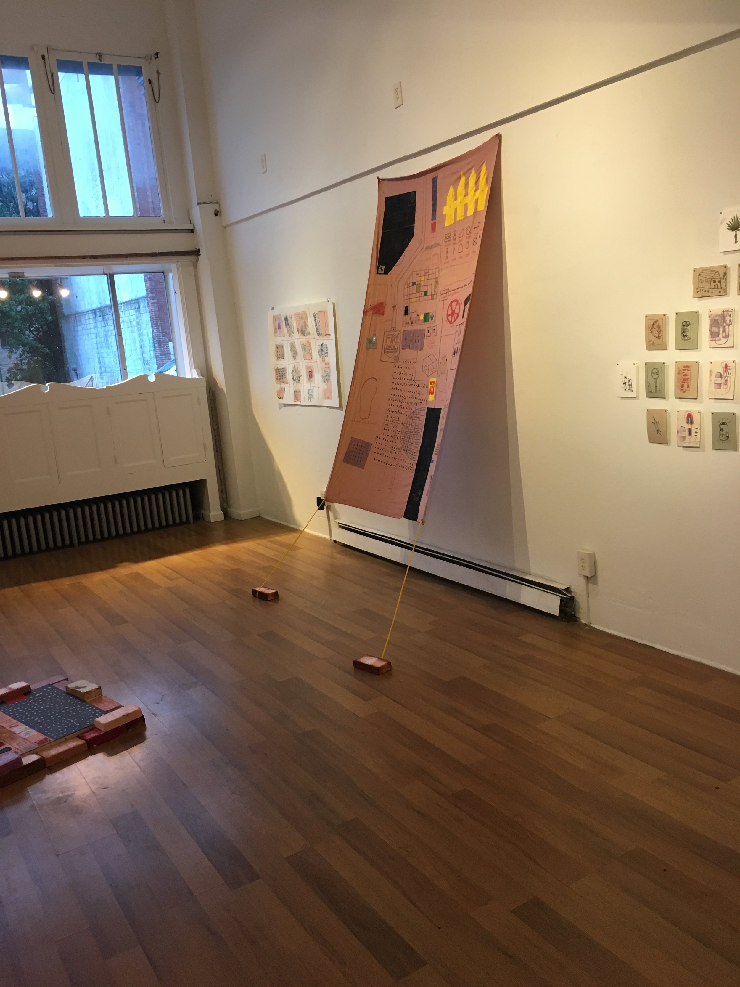 a gentle synthesis (installation view)