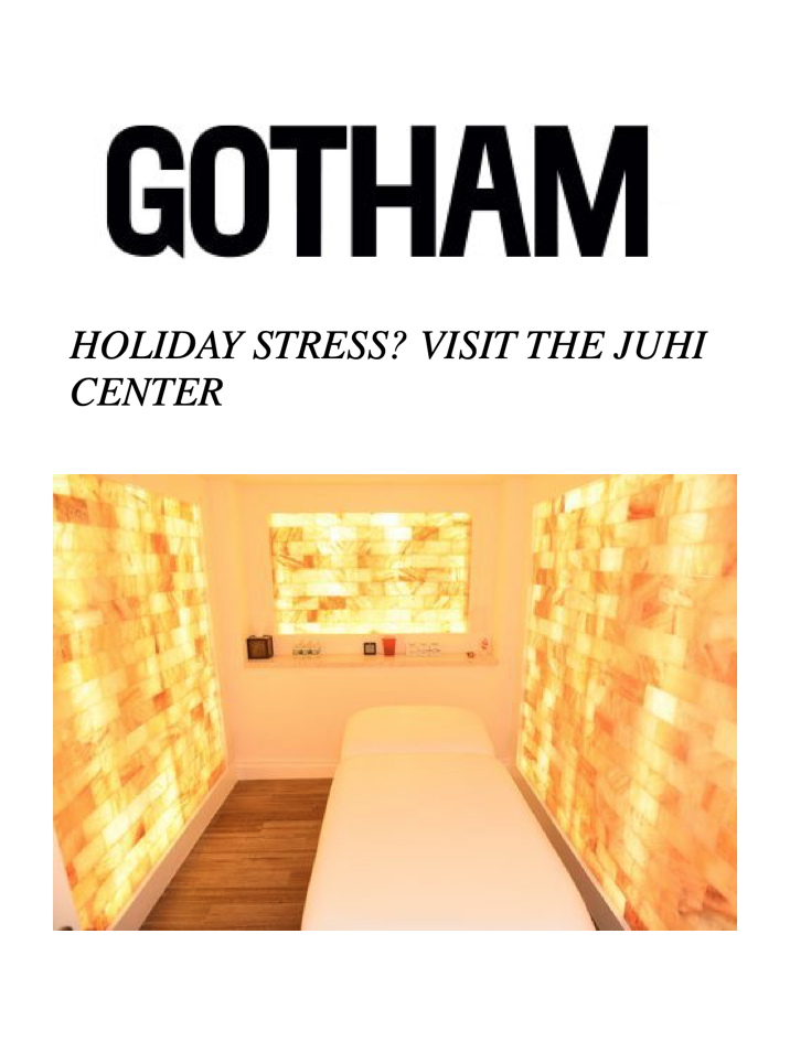 GOTHAM The Juhi Center is the go-to place for professional athletes and models and industry people, including Winnie Harlow, Carine Roitfeld, and more.