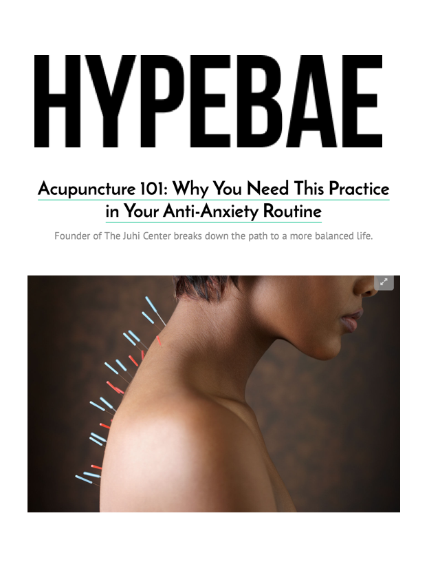 HYPEBAEOften prescription medicines are used to manage anxiety but less-invasive forms of treatment like acupuncture have become more popular in recent times.