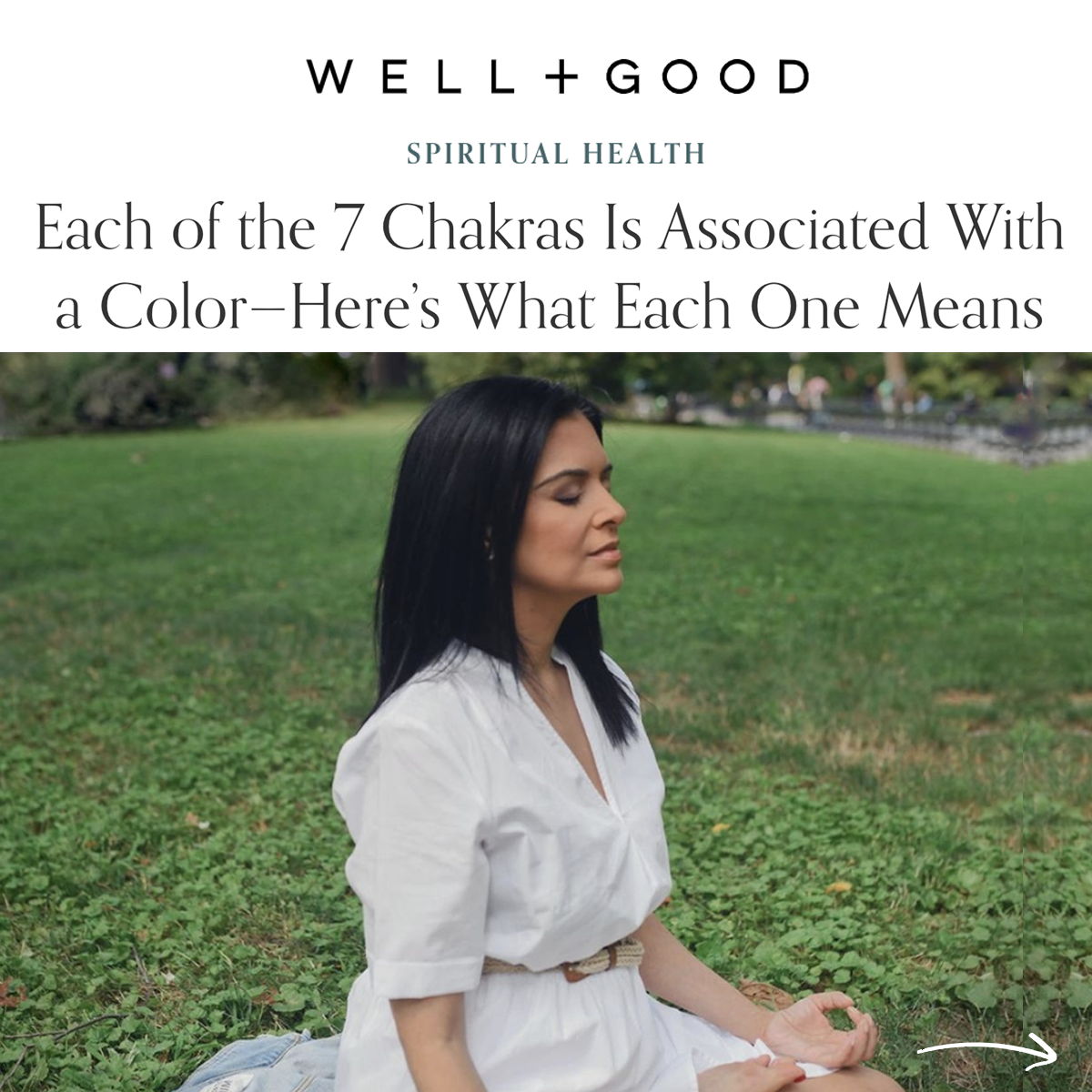 WELL + GOODIn this Well + Good article, Juhi shares how the energetic chakras function like wheels, and they're in constant motion.