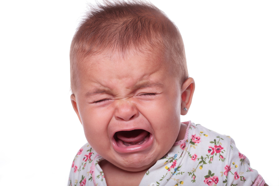 Adorable crying baby!